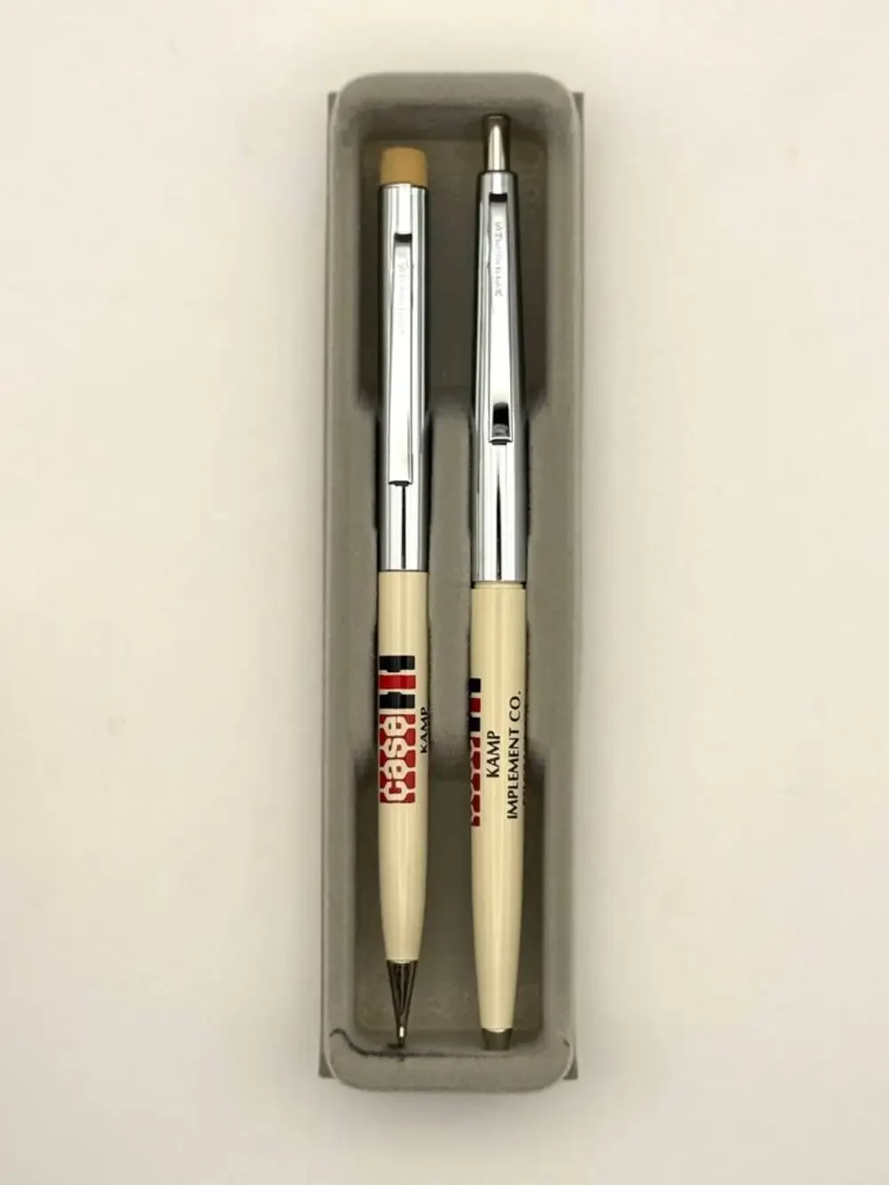 Sheaffer Martin Co London KY Advertising Ballpoint Pen Pencil Set Vintage Used
